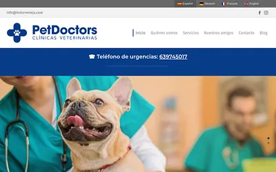 clinicaveterinariapetdoctors.es snapshot