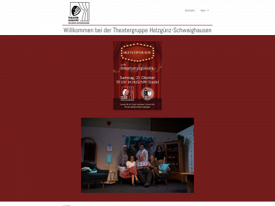 theater-holzguenz.de snapshot