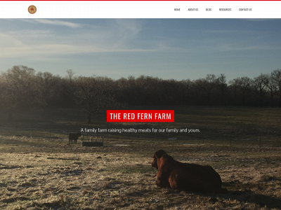 theredfernfarm.com snapshot