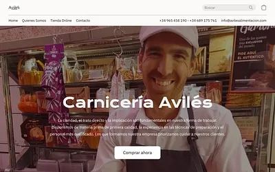 avilesalimentacion.es snapshot