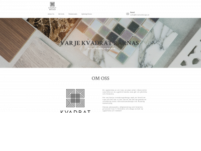 kvadratdesign.se snapshot