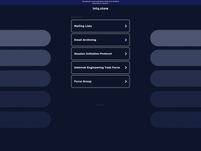 intq.store snapshot