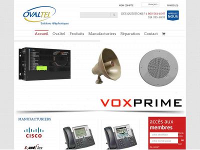 ovaltel.ca snapshot
