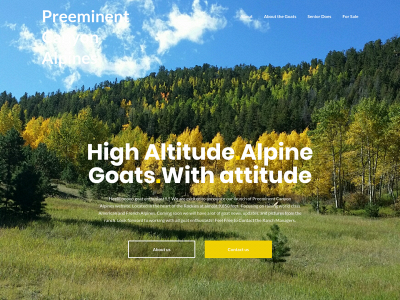 coloradogoats.com snapshot