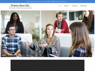 libertychoicellc.com snapshot