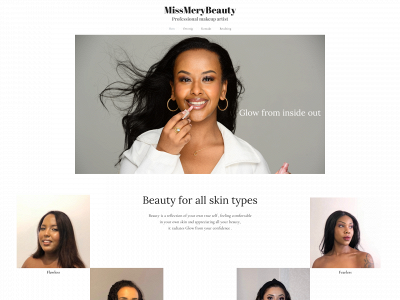 missmerybeauty.com snapshot
