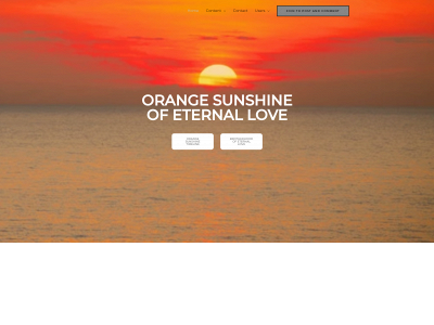 orangesunshineofeternallove.com snapshot