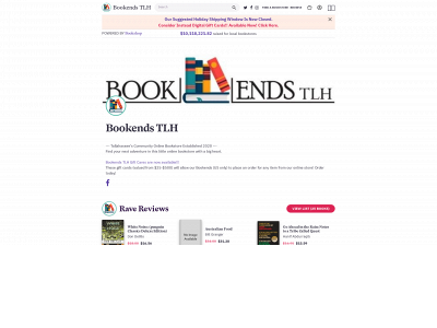 bookendstlh.com snapshot