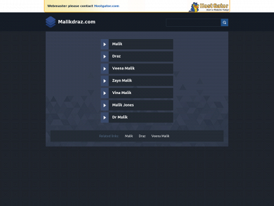 malikdraz.com snapshot