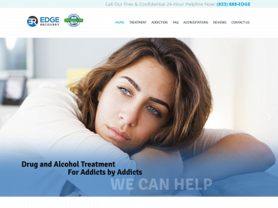 theedgerecovery.com snapshot