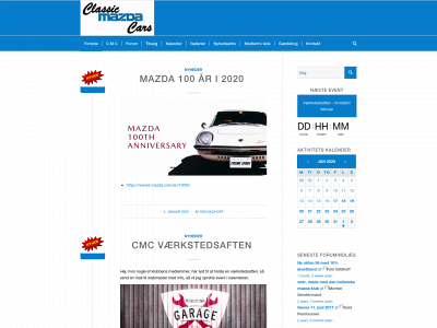 classicmazdacars.dk snapshot