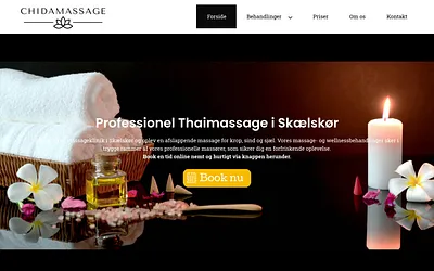 chida-massage.dk snapshot
