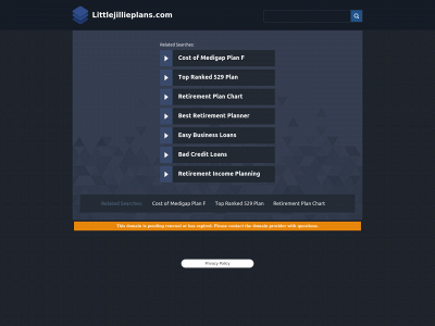 littlejillieplans.com snapshot
