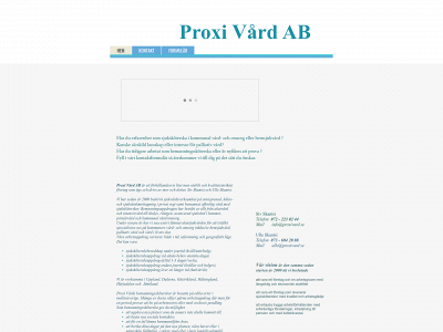 proxivard.se snapshot