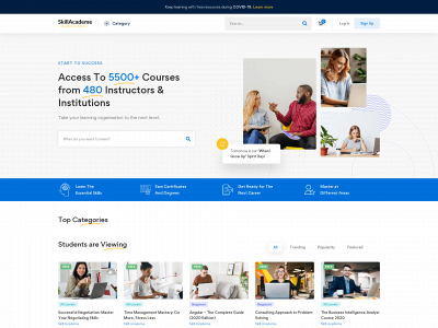skillacademe.com snapshot