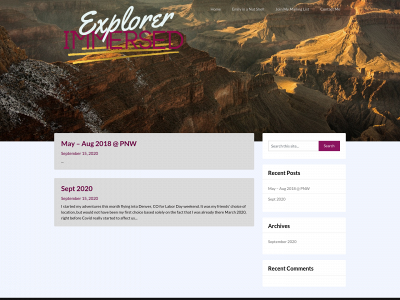 explorerimmersed.com snapshot