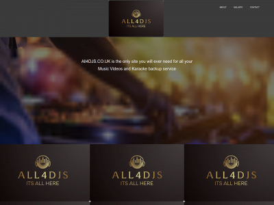 all4djs.co.uk snapshot