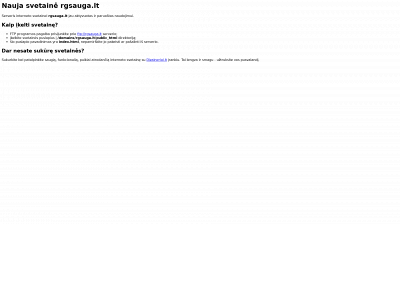 rgsauga.lt snapshot