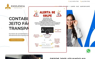 excelenciacontabilidade.com.br snapshot