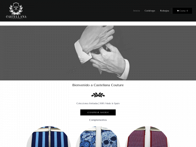 castellanacouture.com snapshot