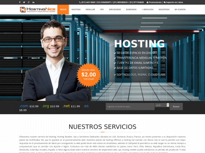 hostingnice.com snapshot