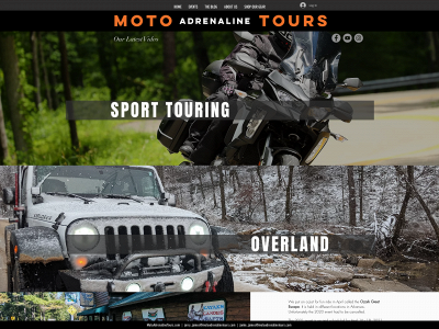 motoadrenalinetours.com snapshot