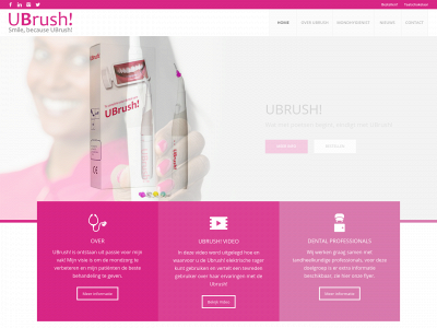 ubrush.nl snapshot