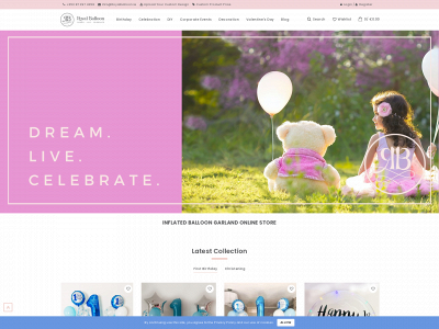royalballoon.ie snapshot