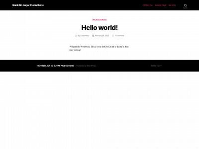 blacknosugarproductions.com snapshot