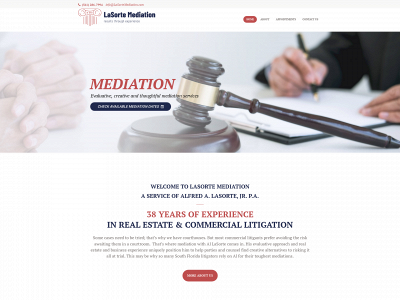 lasortemediation.com snapshot