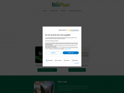 bioplan.se snapshot