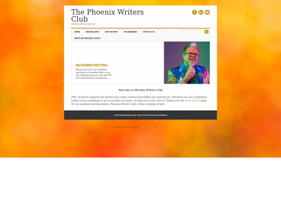phoenixwritersclub.com snapshot