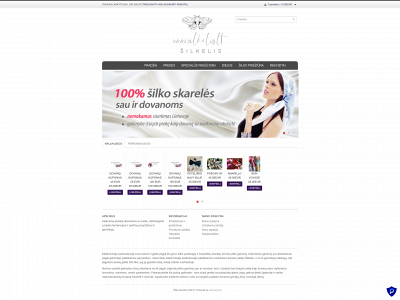 silkelis.lt snapshot