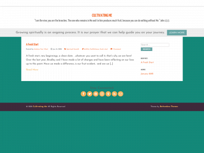 cultivatingme.org snapshot