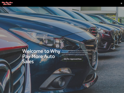 whypaymoreautosales.com snapshot