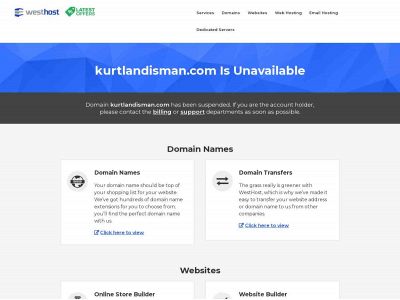 kurtlandisman.com snapshot