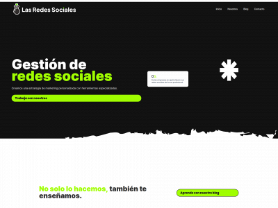 lasredessociales.net snapshot