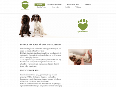 fyens-hundeterapi.dk snapshot