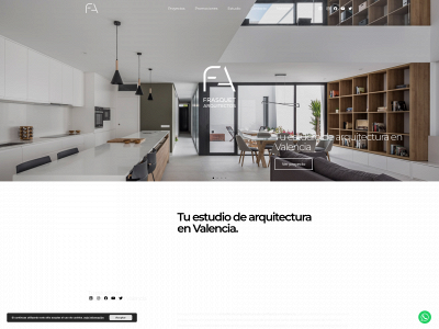 frasquetarquitectos.com snapshot