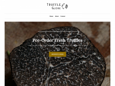 truffleglobe.com snapshot