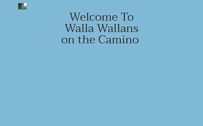 wallawallansonthecamino.com snapshot