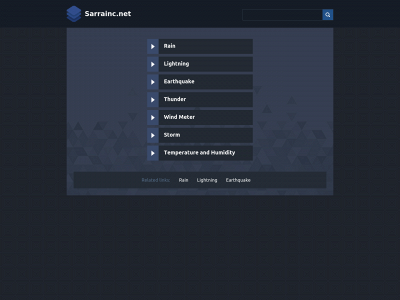 sarrainc.net snapshot