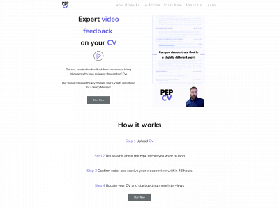 www.pepcv.com snapshot