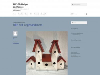 billsbirdlodges.com snapshot