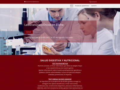 www.laboratoriosorte.es snapshot