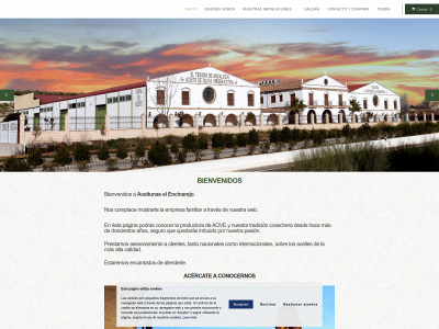 aceitunaselencinarejo.com snapshot