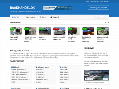 baadhandel.dk snapshot