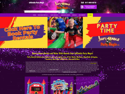 inflatablepartymagictx.com snapshot