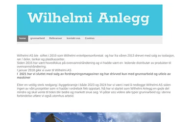 wilhelmi.no snapshot