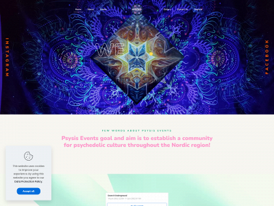 psysisevents.com snapshot